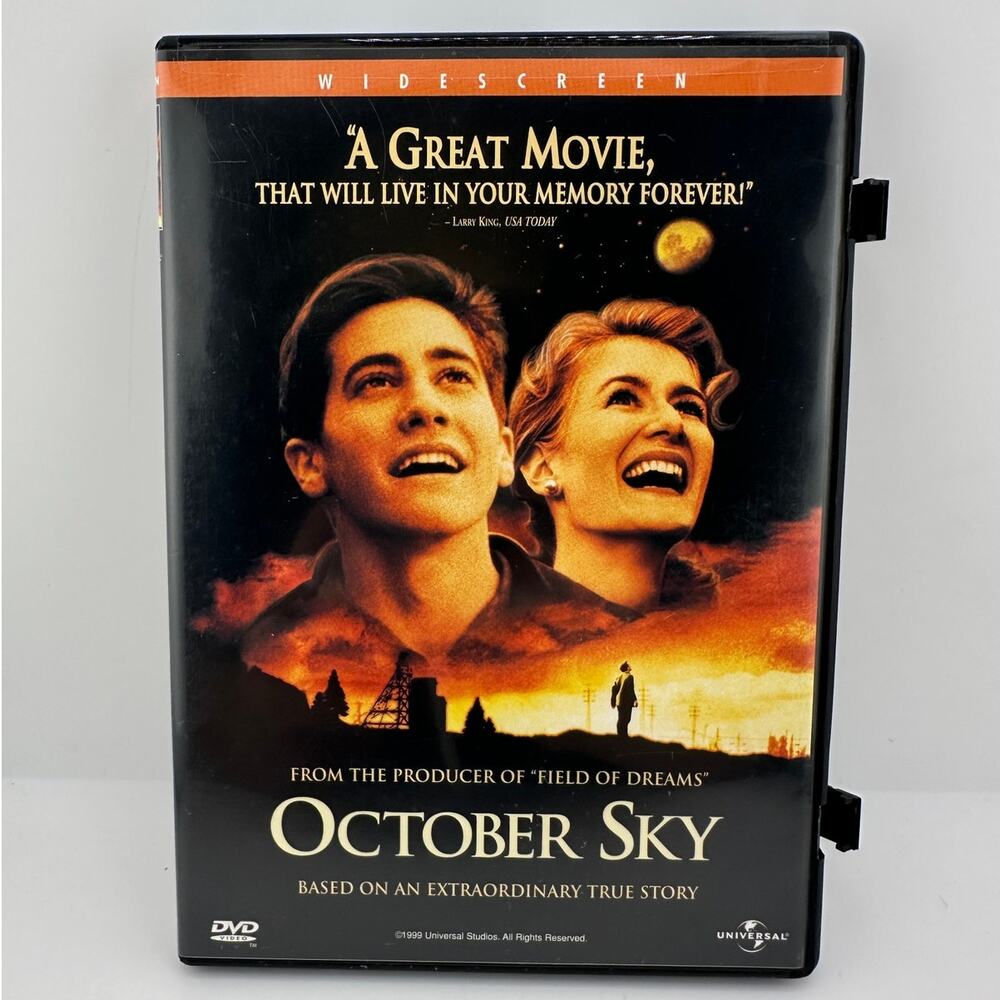 October Sky DVD 1999 Widescreen Jake Gyllenhaal Laura Dern Chris Cooper